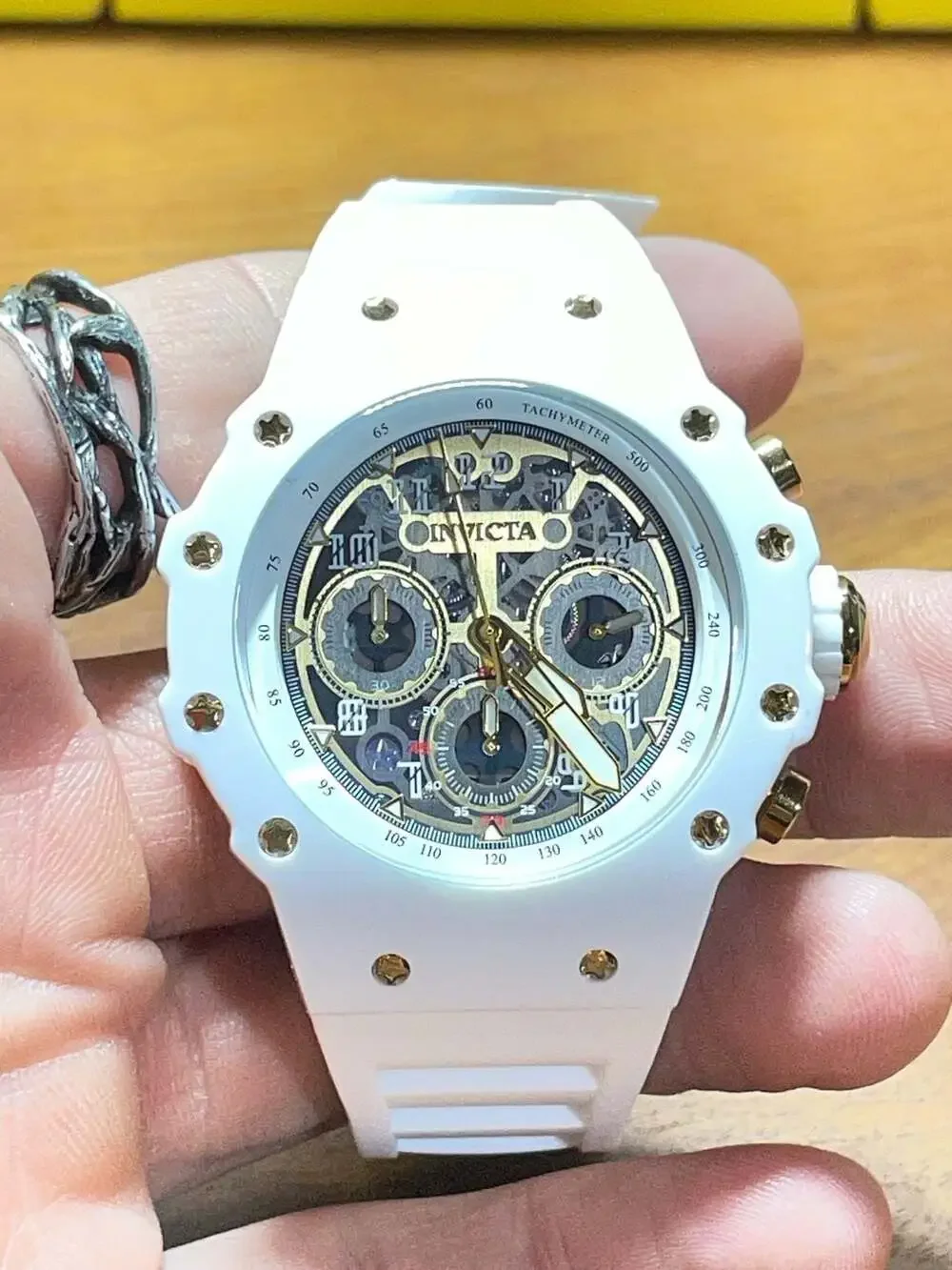 Invicta Racing Vaulthan Men’s Watch 44mm White 69668